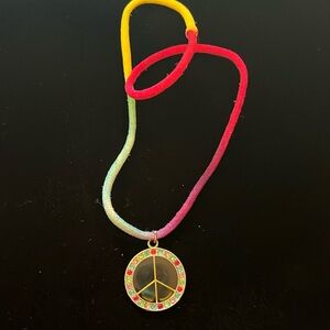 Rainbow Stretchy Necklace